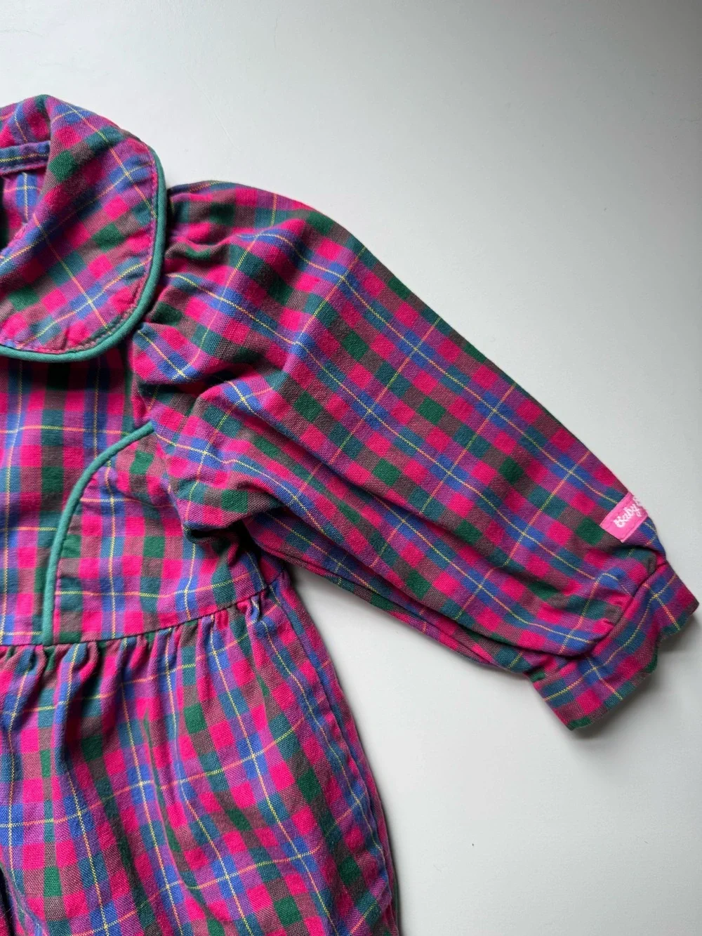 Vintage OshKosh Baby B’Gosh Bubble Romper - Plaid